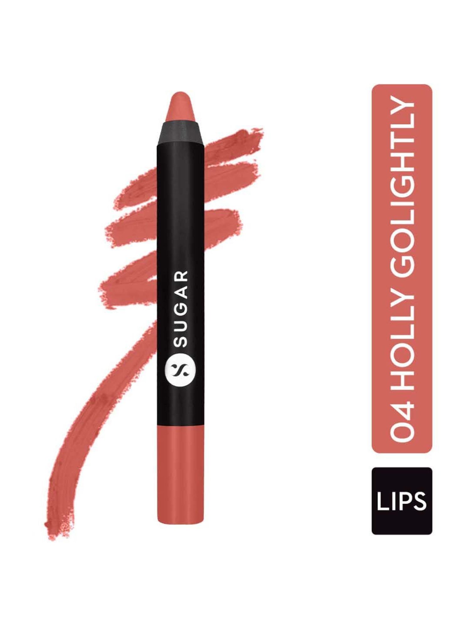SUGAR Cosmetics Matte As Hell Crayon Lipstick 04 Holly Golightly 2.8 gm