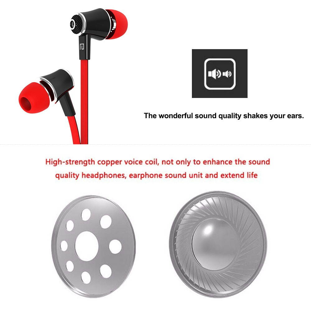 LANGSDOM JM21 Wired In-ear Earphone