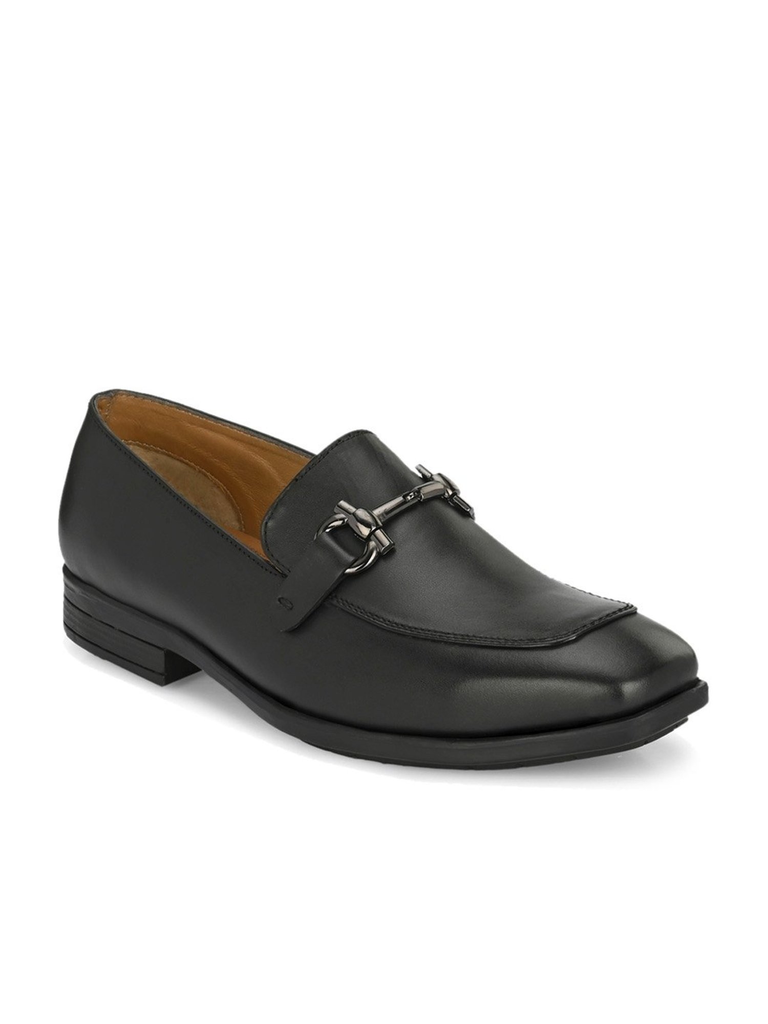 Clog London Men's Black Formal Loafers
