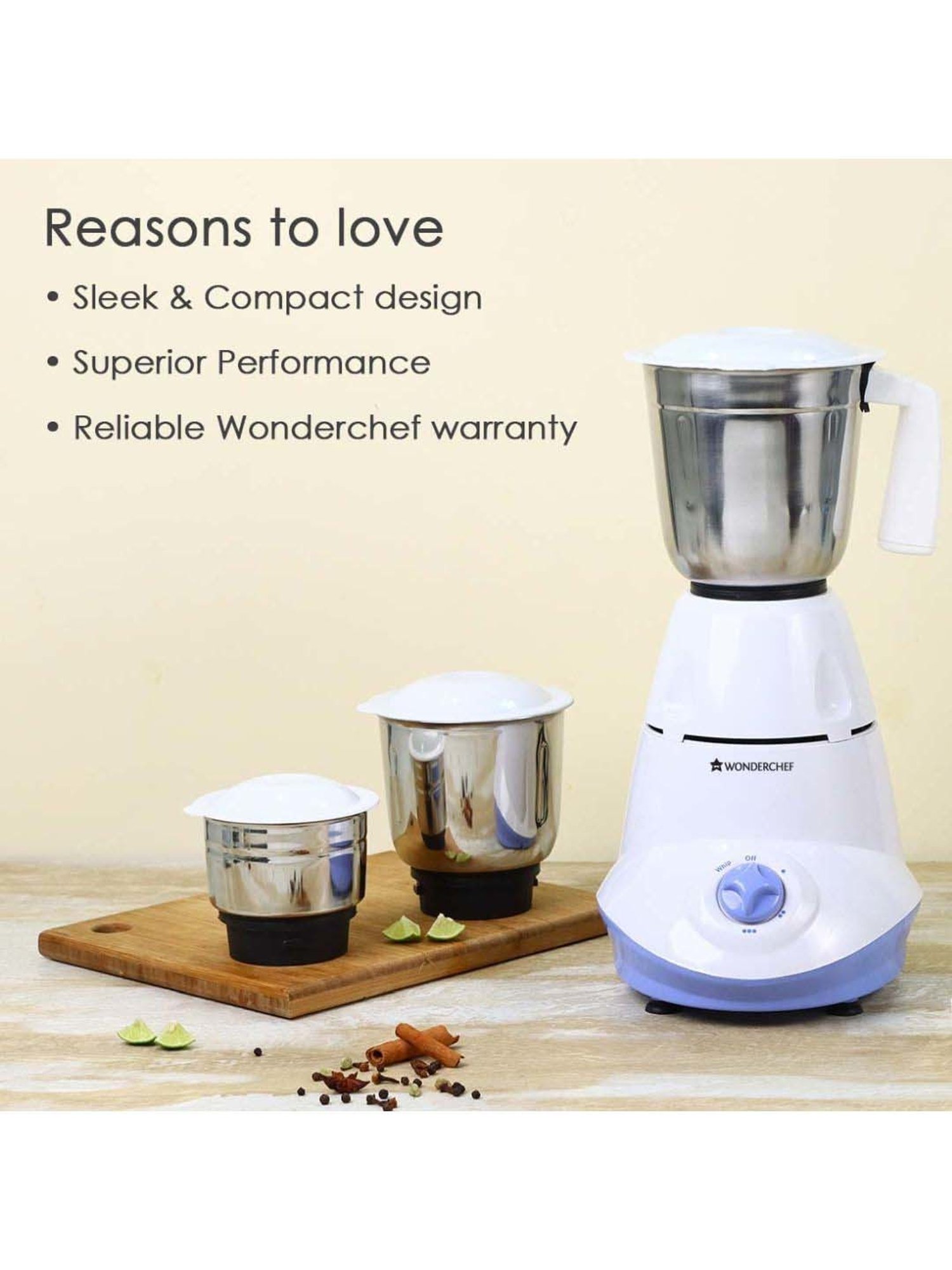 BLACK+DECKER BXCJ0101IN Citrus Juicer 30 Watt 1L (White)