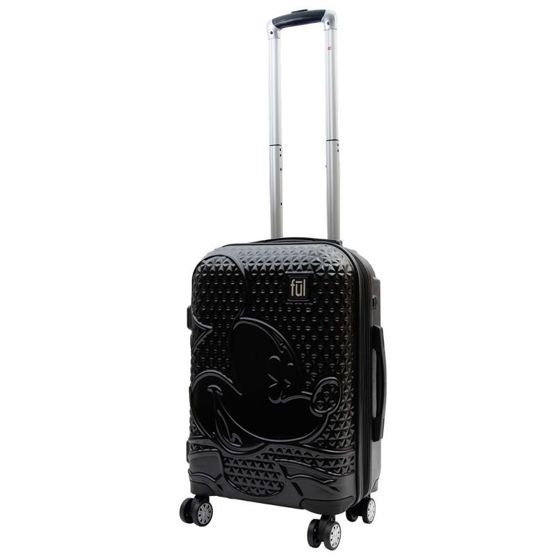 FUL 21" Disney Mickey Mouse Hardside Carry On Spinner Suitcase - Black