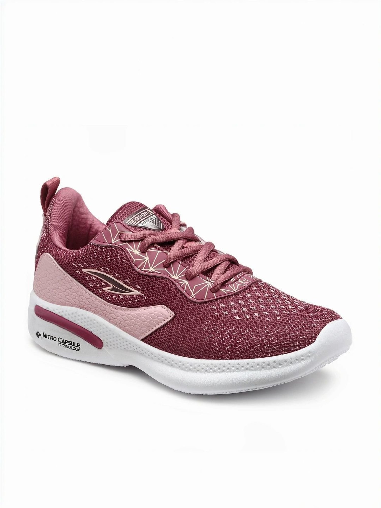 Asian Women's Mauve Running Shoes