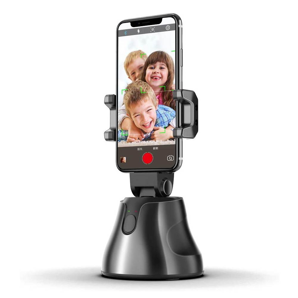 FollowCAM 360&deg; Pan & Swivel - Face Motion and Object Tracking, Smart Shooting SmartPhone Selfie Timer for YouTube TikTok