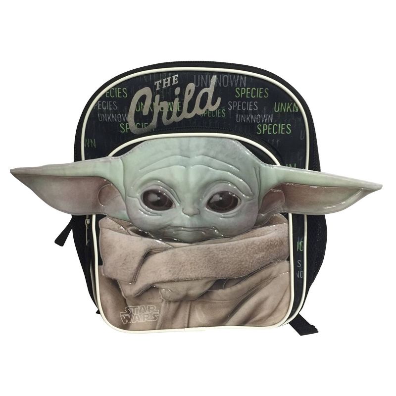 Kids' Disney Baby Yoda Mini Backpack - Black