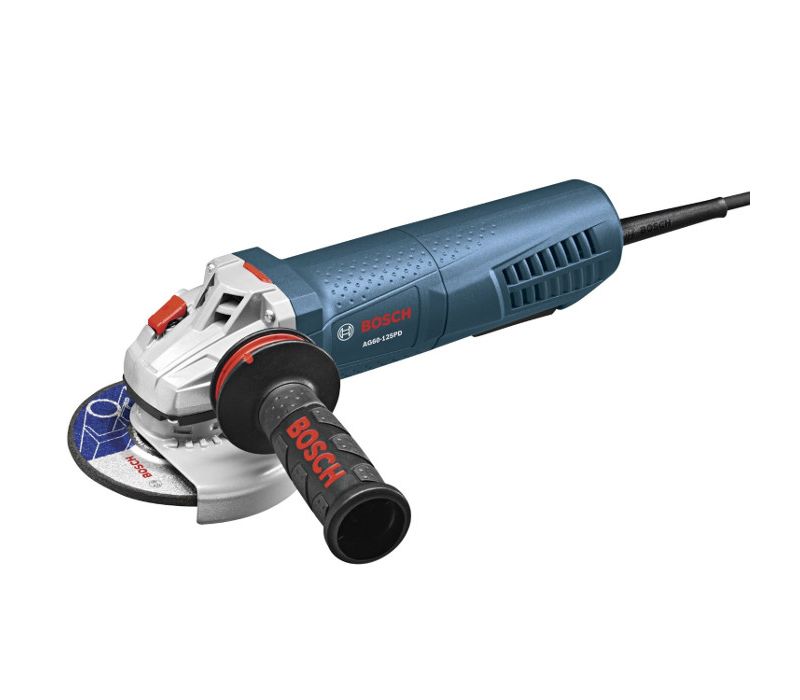 Bosch AG60-125PD-RT 6 in. 12.5 Amp High-Performance Cut-Off Grinder w/ No Lock-On Paddle Switch