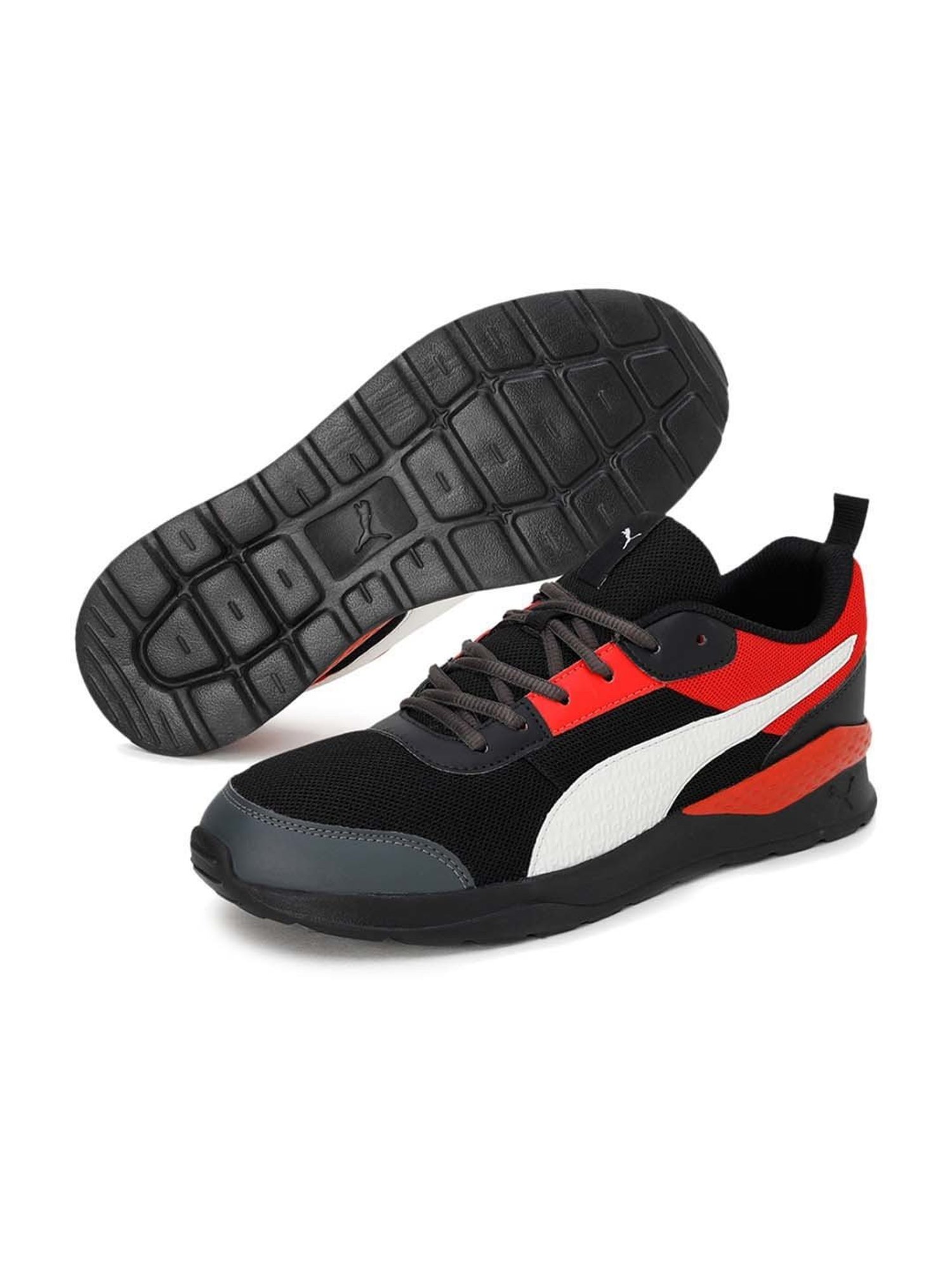 Puma Men's Vellfire Black Casual Sneakers