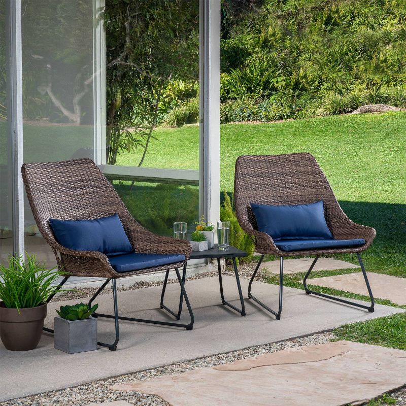 Steel 3pc Seating Set - Hanover