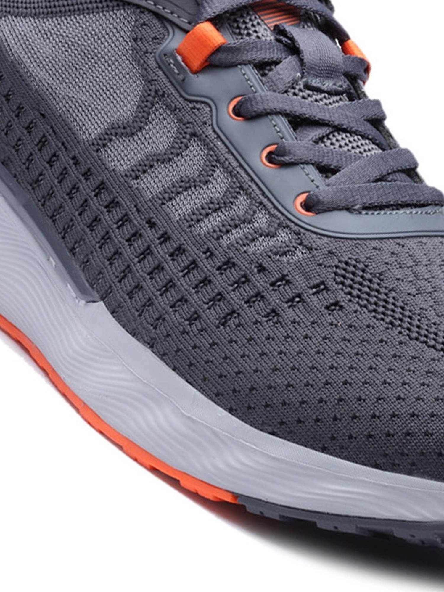 Action Men's Dark Grey Running Shoes