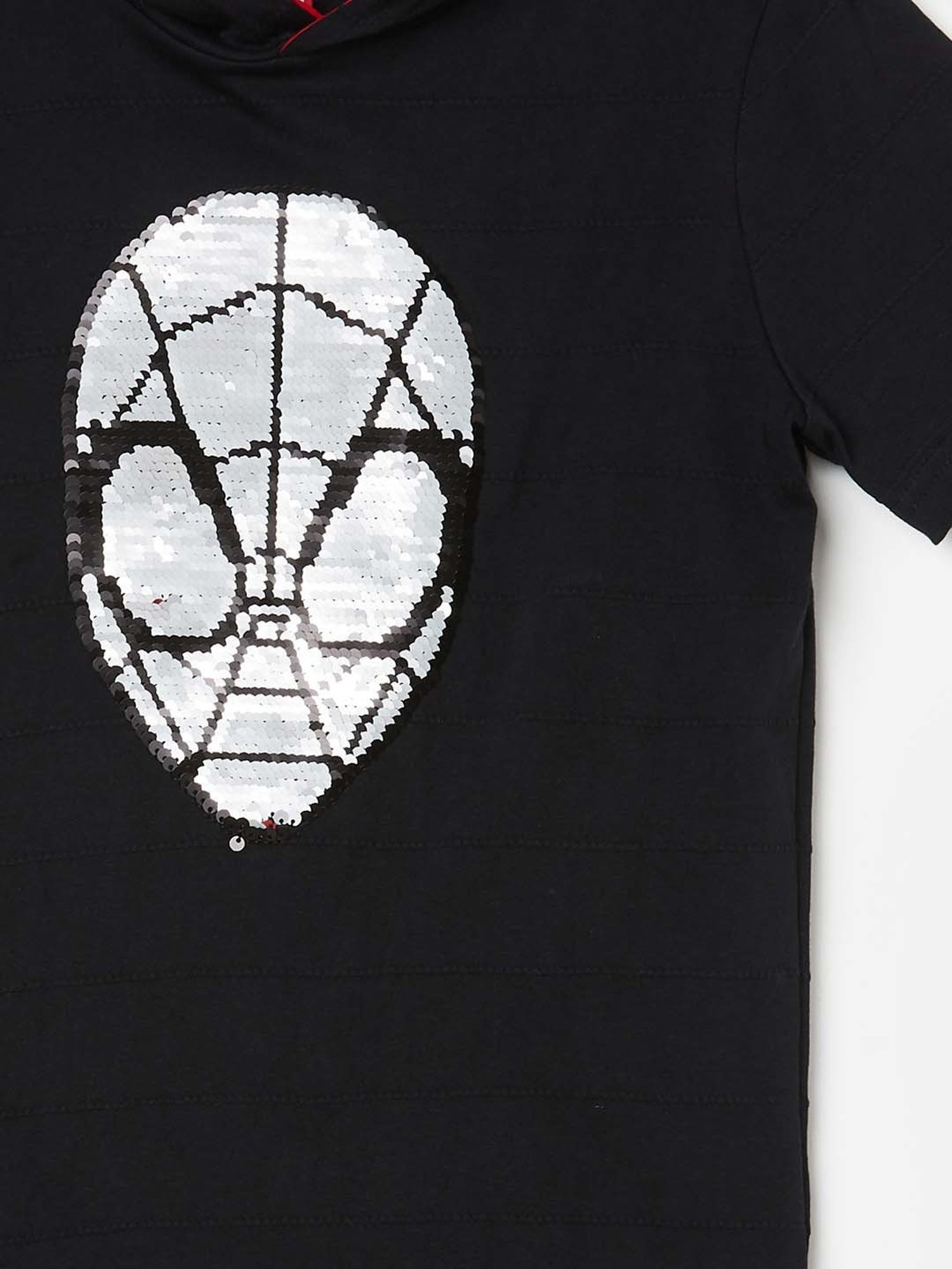 Fame Forever by Lifestyle Kids Black Embellished T-Shirt