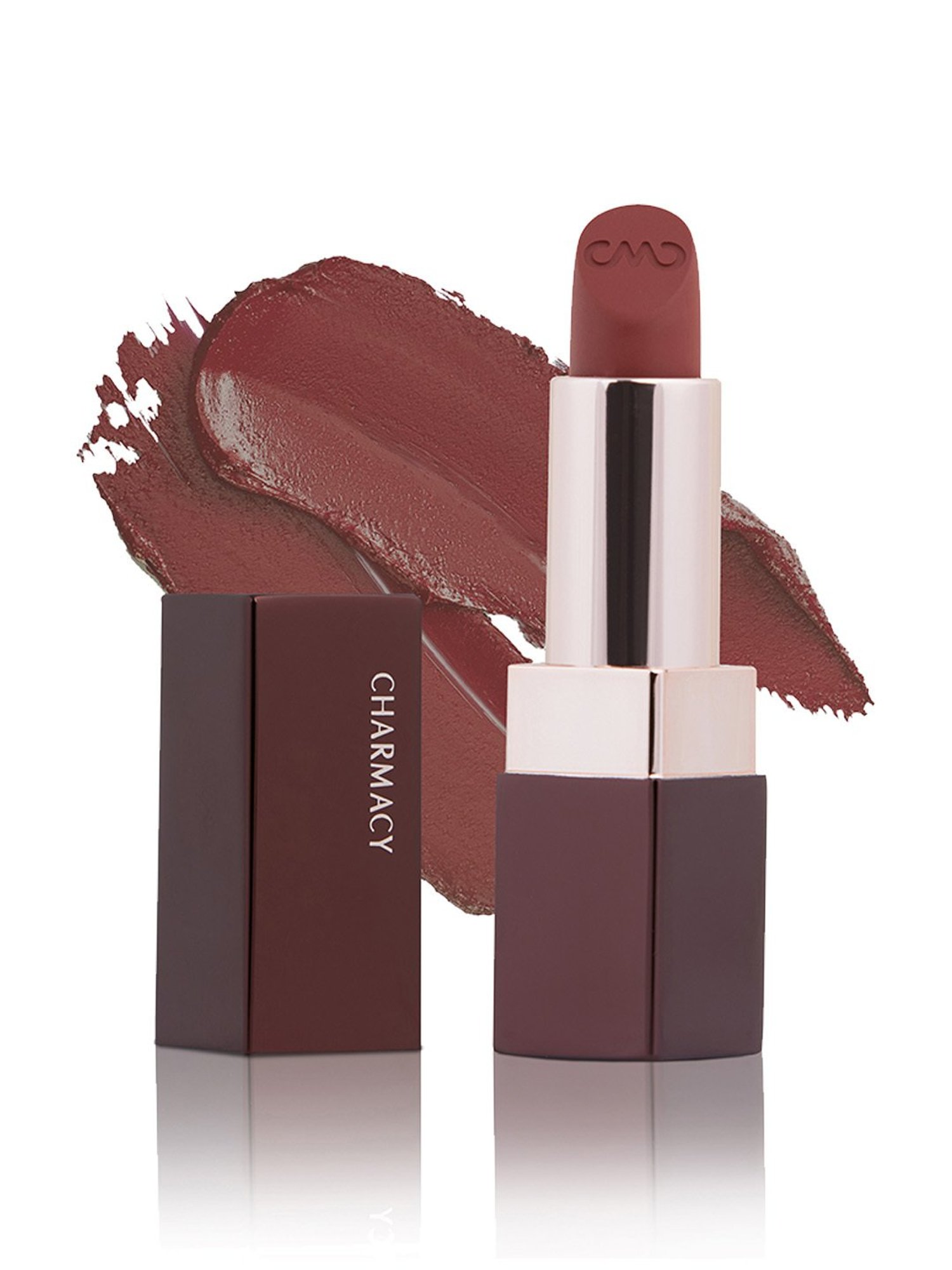 CHARMACY Milano Soft Satin Matte Lipstick Fuzzy Wuzzy 59 - 3.8 gm