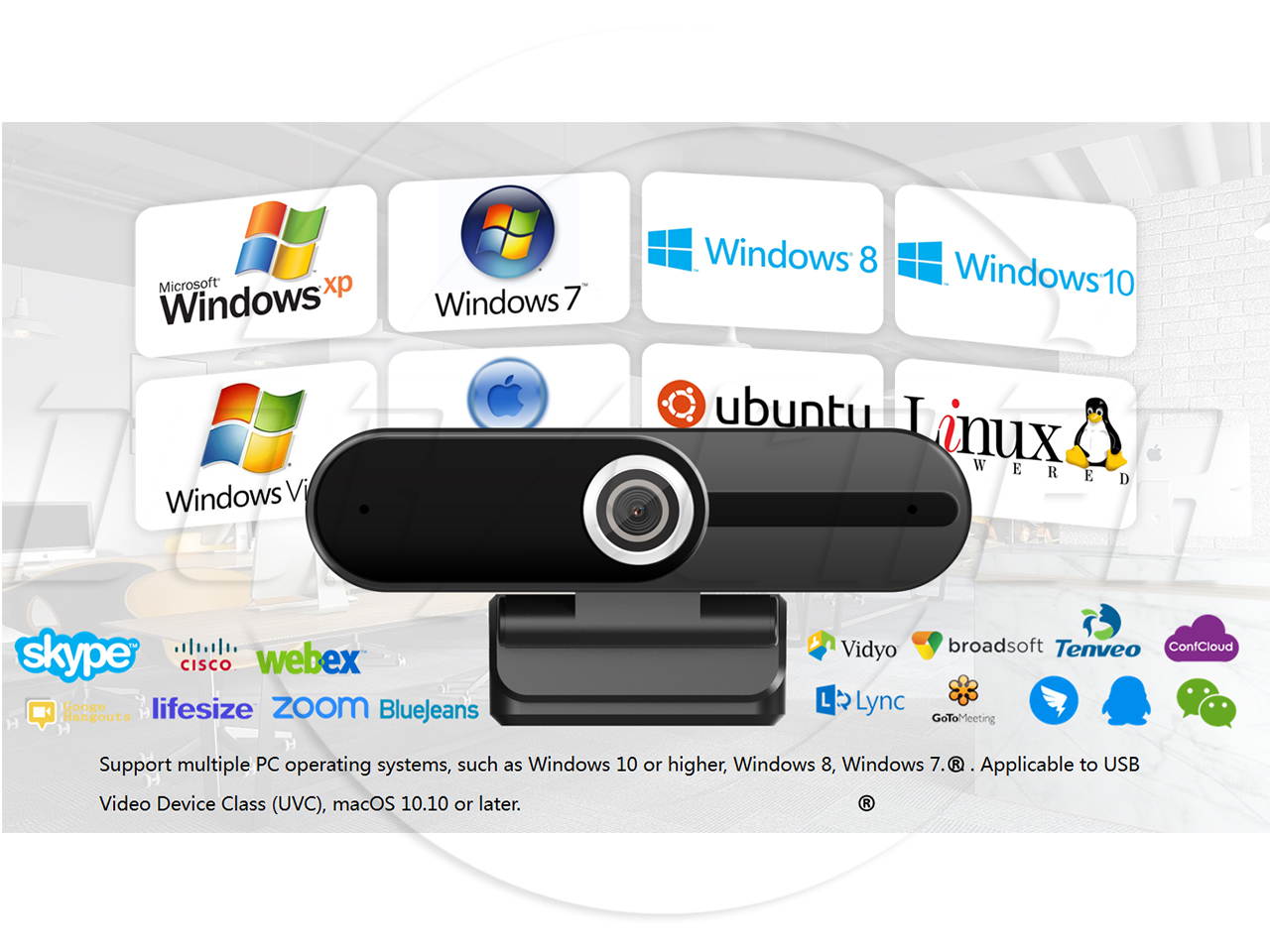 SA 1080P webcam for PC, full HD computer camera with cover, USB web cam with microphone, cover, expandable tripod, streaming camera, Streaming, teleconference ...