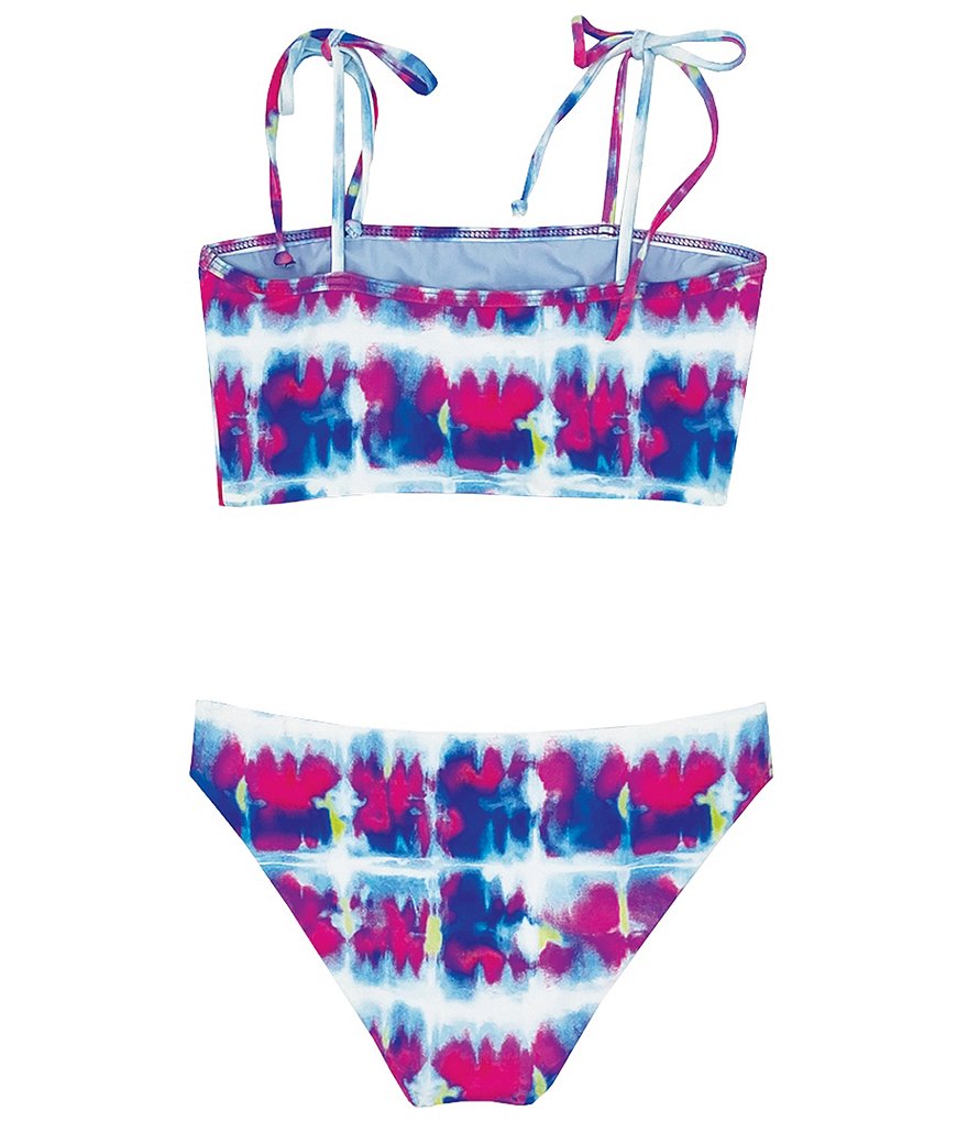 Flapdoodles Big Girls 7-10 Rainbow Tankini & Skirted Two-Piece Swimsuit