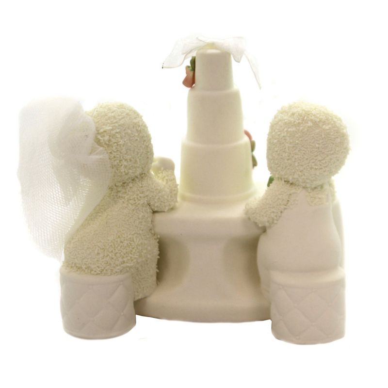 Dept 56 Snowbabies 4.0" Today, Tomorrow & Always Wedding Couple  -  Decorative Figurines