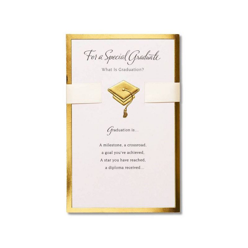 Graduation Card "Special Graduate" with Ribbon