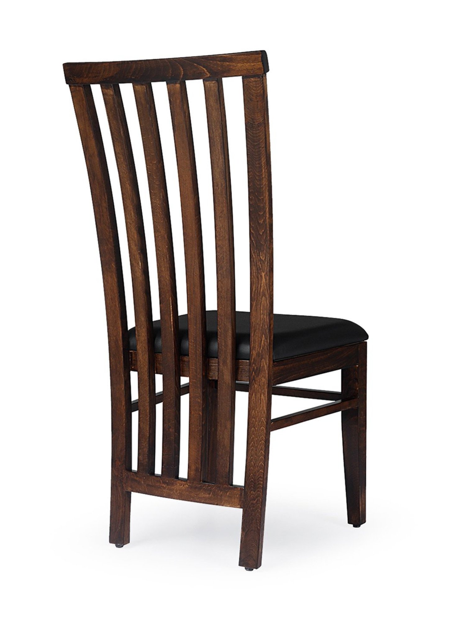 Durian Gerald Eerie Black & Brown Wood 2 Seater Dining Chair
