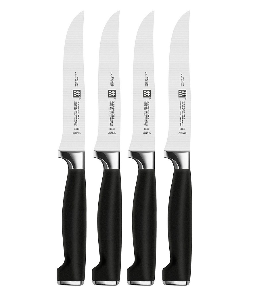 Zwilling J.A. Henckels Twin Four Star II 4 Piece Steak Knife Set