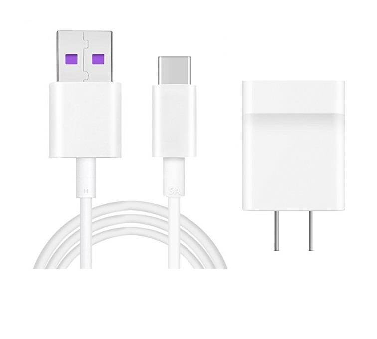 USB-C Quick Compatible with All Huawei Phone Models with TYPE-C Connector-White