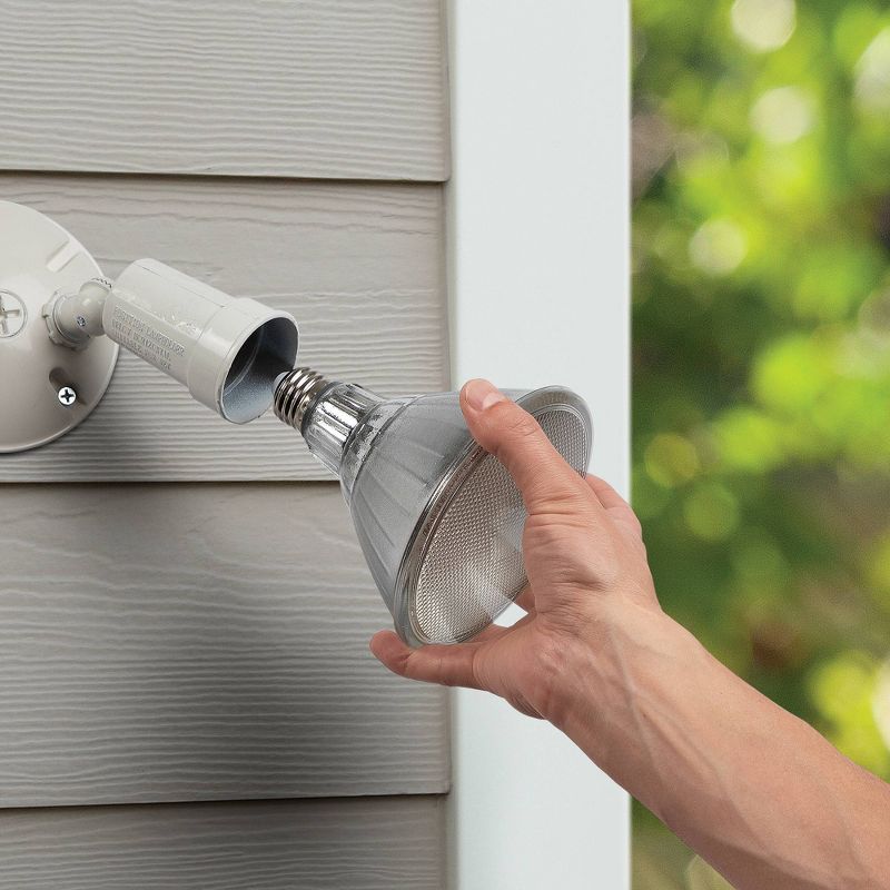 General Electric VintaDeco CAC Spiral Clear LED Light Bulb White