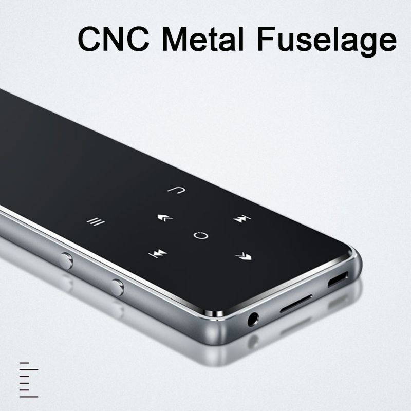 2.4'' bluetooth MP3 Player Portable HIFI Ultrathin Mini MP4 Walkman -- Red / Black / Blue?4GB / 8GB / 16GB? - Black-with bluetooth-16G