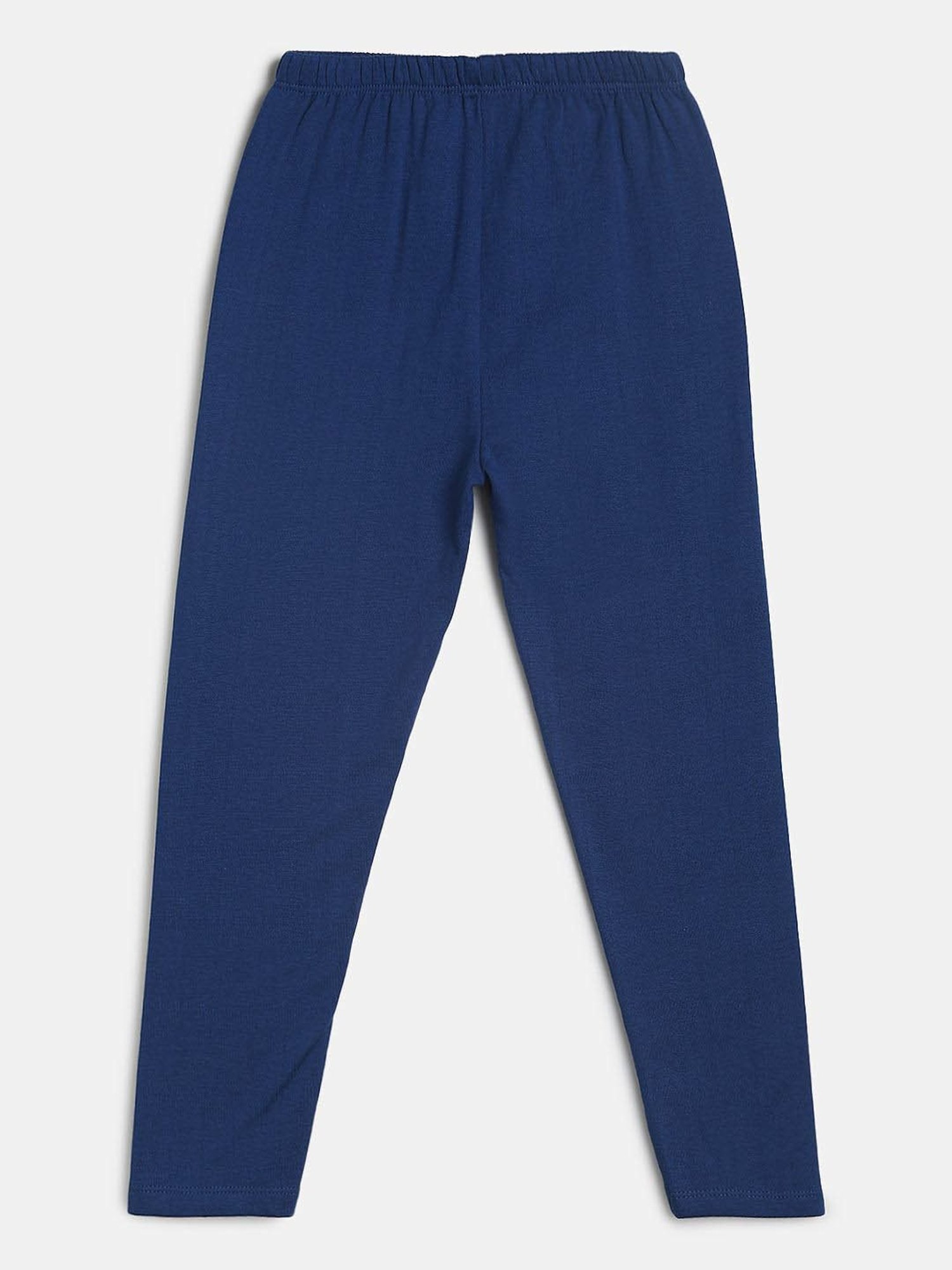 MINIKLUB Girls Navy Solid Leggings