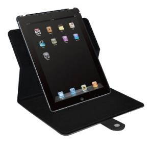 Macally SHELLSTAND2 Protective Case/Stand iPad2 Black