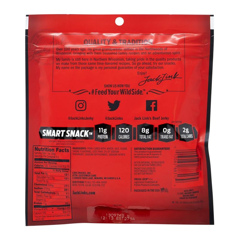 Tillamook Zero Sugar Original Beef Jerky - 6.5oz