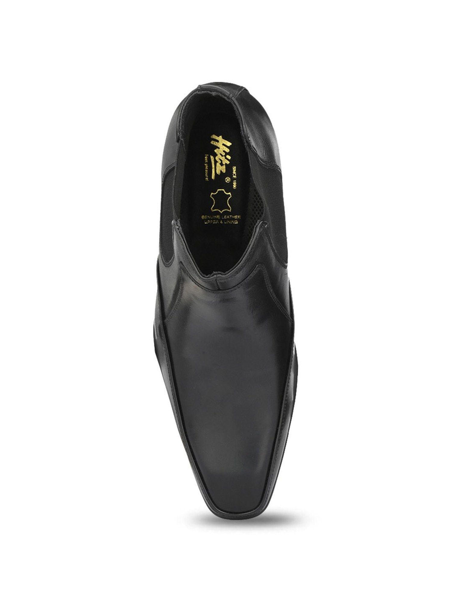 Hitz Men's Black Chelsea Boots