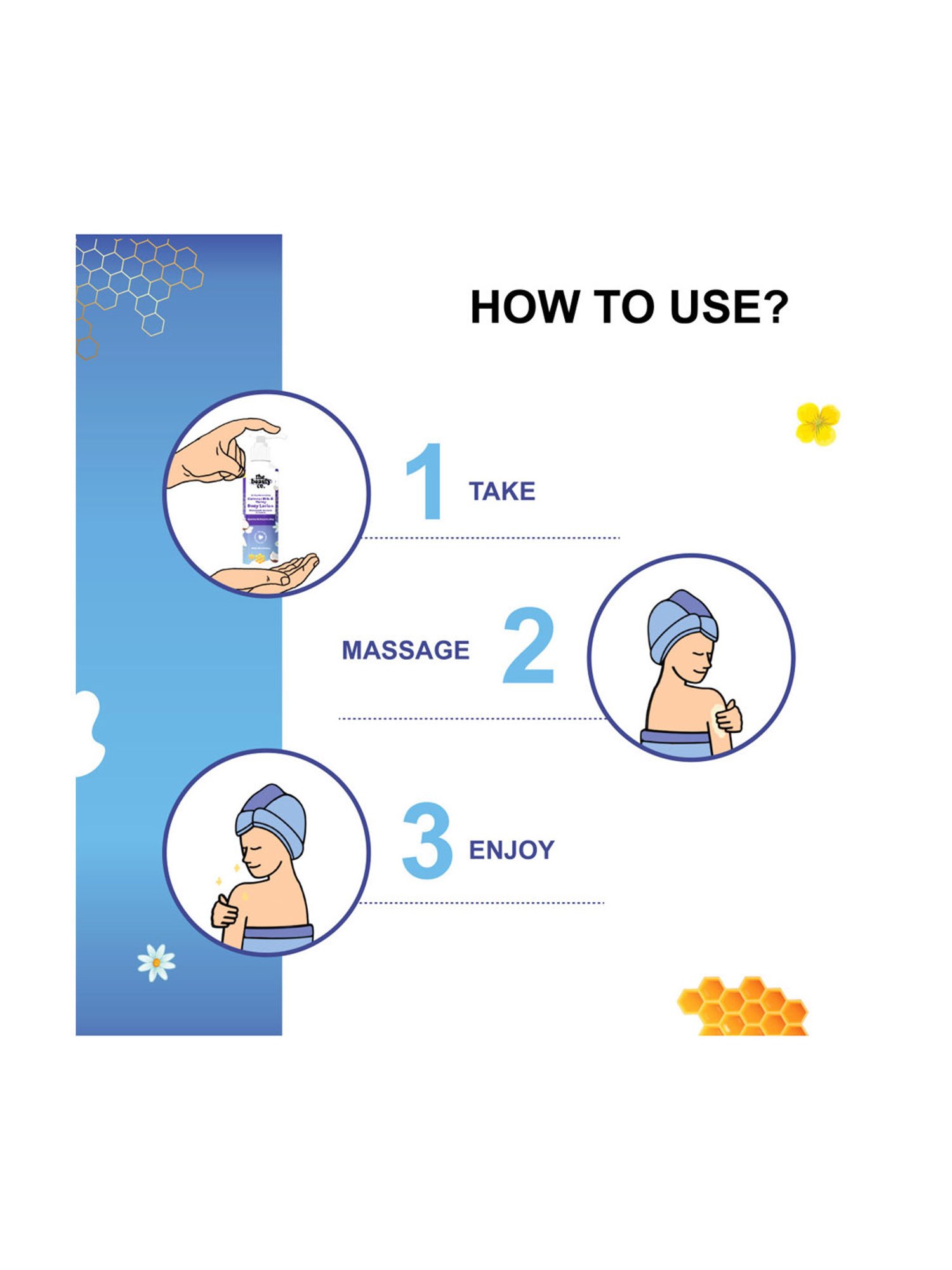 The Beauty Co. All Day Moisturizing Coconut Milk & Honey Body Lotion For Women & Men - 250 ml