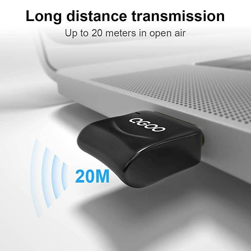 USB Bluetooth Dongle  Bluetooth 40 Adapter Bluetooth Receiver for PC Laptop Desktop Keyboard Mouse Headset Speaker Smartphone Tablet Compatible with Windows 108187XPVistaXP