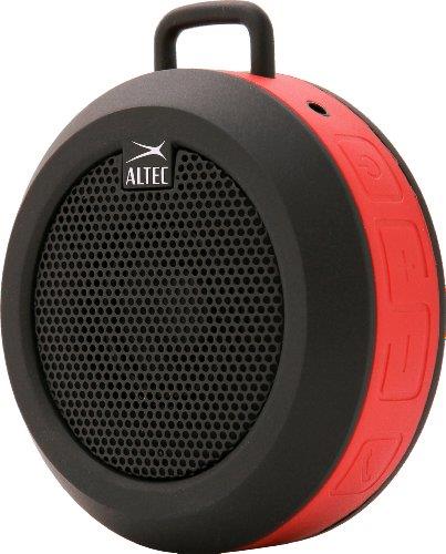 Altec Lansing Orbit Speaker System - Wireless Speaker(s) - Red - Bluetooth - iPod Supported