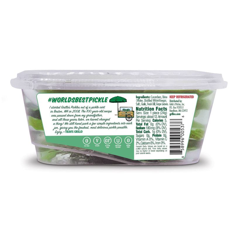 Grillo's Pickles Sandwich Makers - 16oz