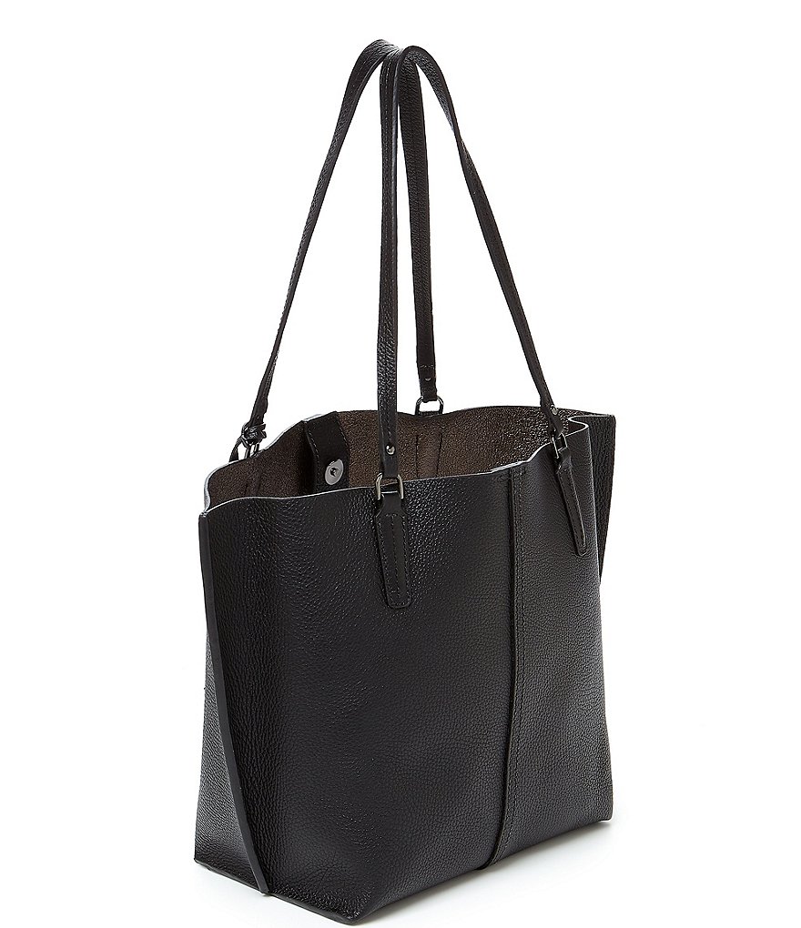 Botkier Hudson Leather Snap Tote Bag