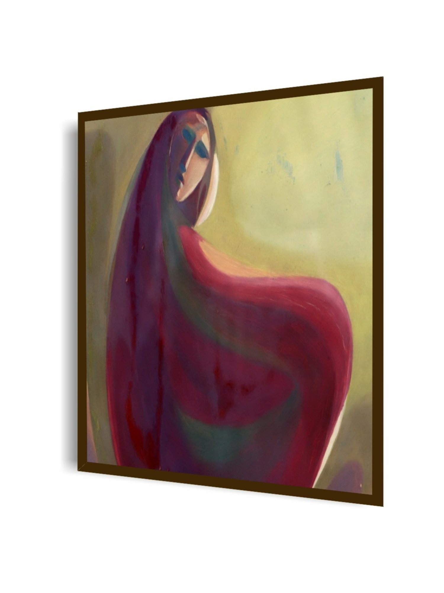 The Art House Abstract Multicolor Canvas Painting