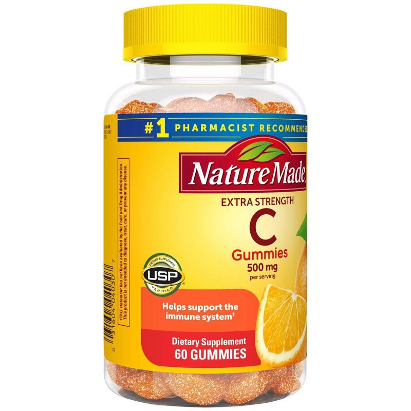 Nature Made Vitamin C 500mg Extra Strength Gummies - 60ct