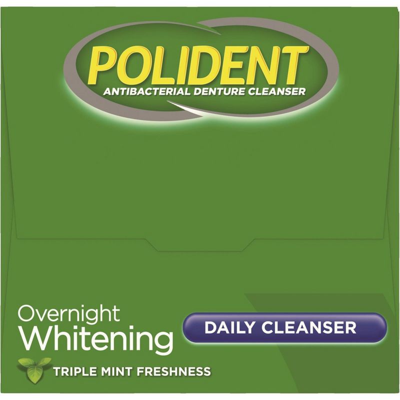 Polident Denture Cleaner Overnight Tablets - 120ct