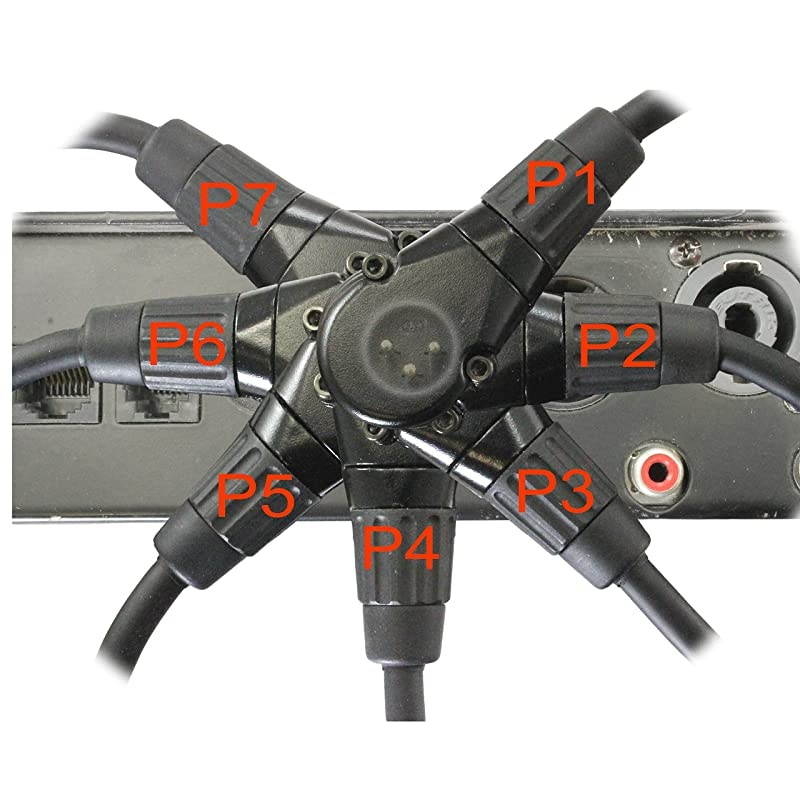 Male to Female XLR Cable with black connectors 6 FT Foot Feet RightF to StraightM