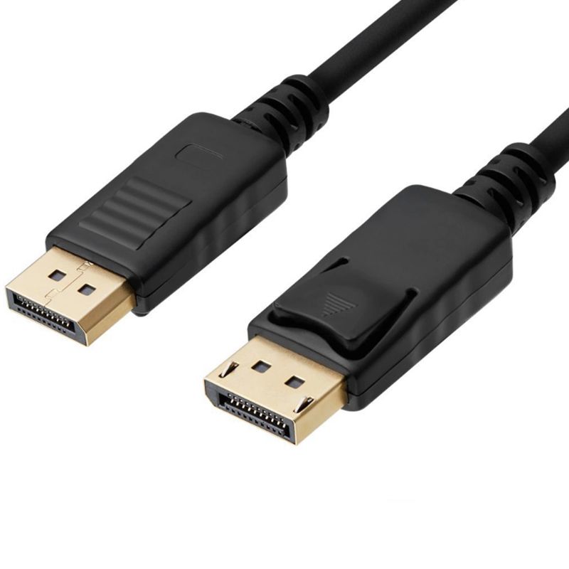 DisplayPort to DisplayPort 6 Feet Cable, Hannord DP Cable, DP to DP Male to Male Cable Gold-Plated Cord, Supports 4K@60Hz, 2K@144Hz Compatible for Lenovo, Dell, HP, ASUS and More