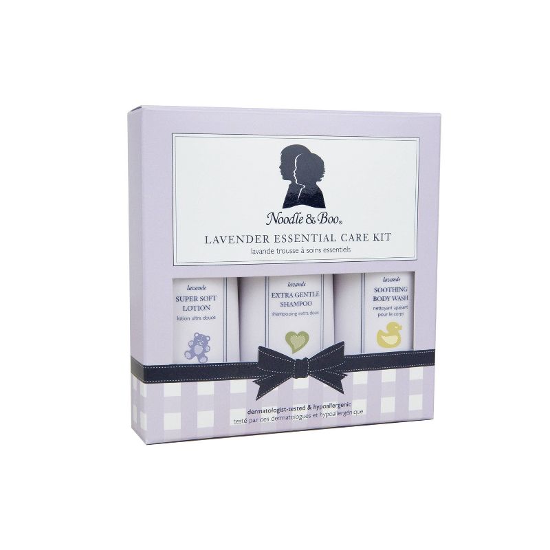 Noodle & Boo Lavender Essential Gift Set - 3ct/6oz Total