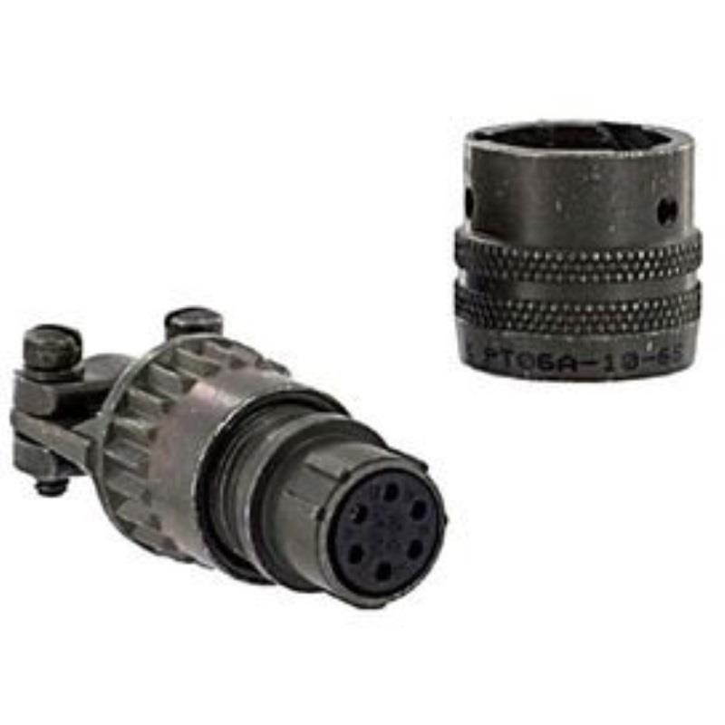 AMPHENOL INDUSTRIAL PT06A10-6S(SR) CIRCULAR CONNECTOR PLUG, SIZE 10, 6POS, CABLE