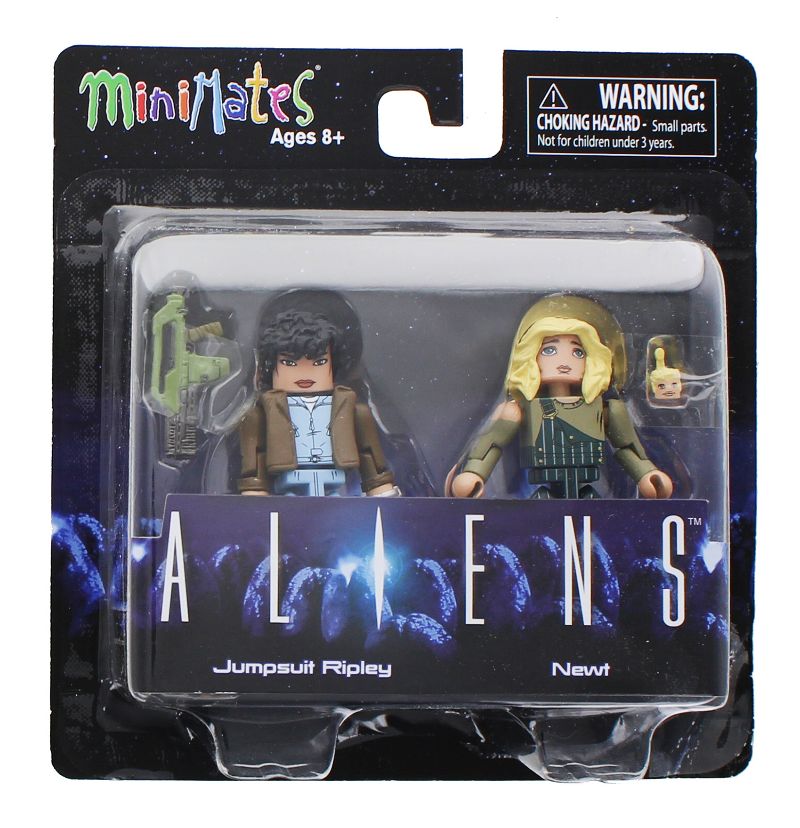 Diamond Comic Distributors, Inc. Aliens Jumpsuit Ripley & Newt 2-Pack Series 2 Minimates