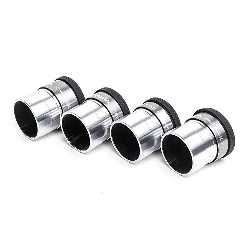 114 Super Plossl 4MM 6MM 9MM 12MM 15MM 32MM 40MM Eyepiece Green Lens 32mm