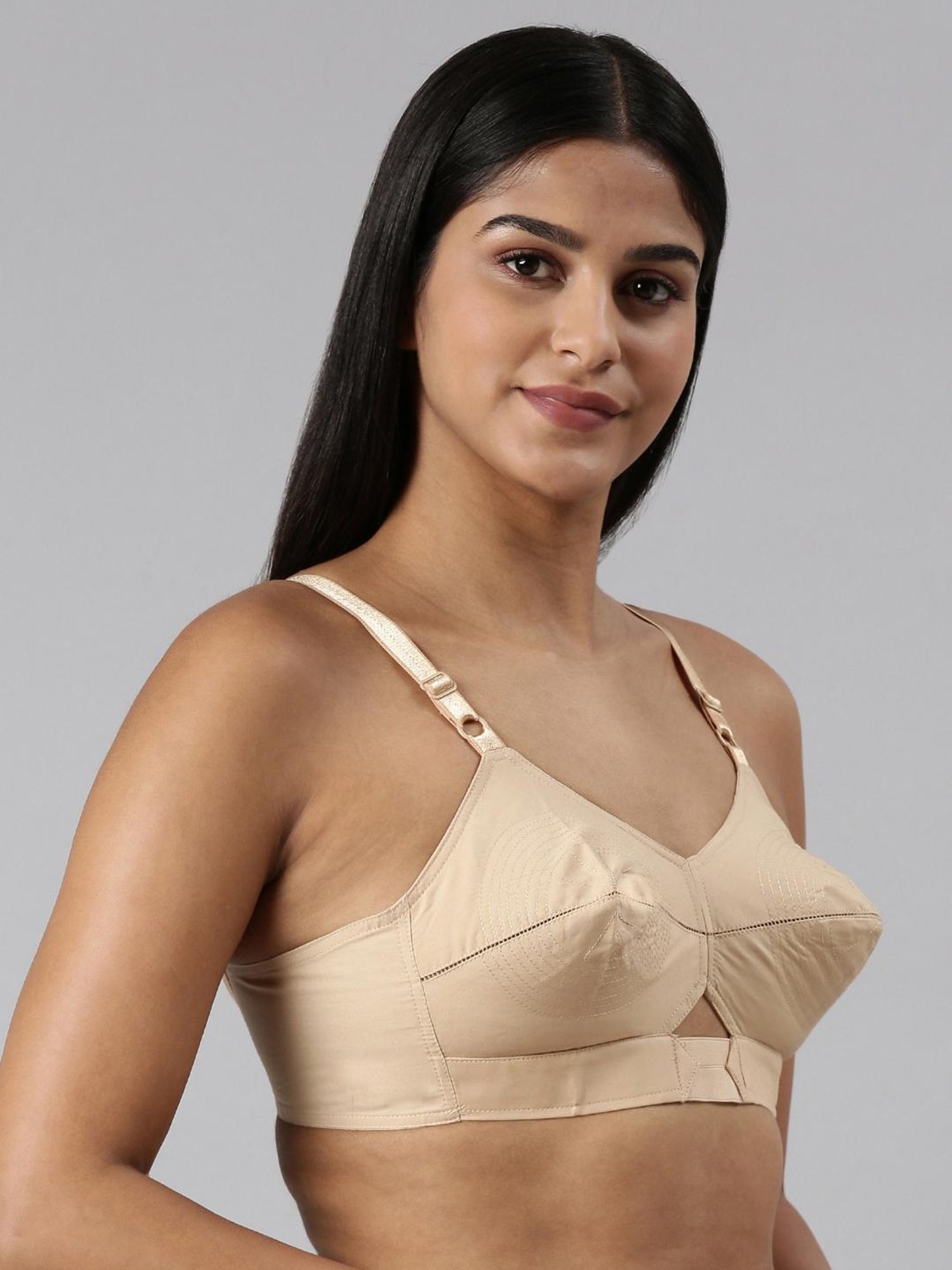 BLOSSOM Beige Full Coverage Everyday Bra
