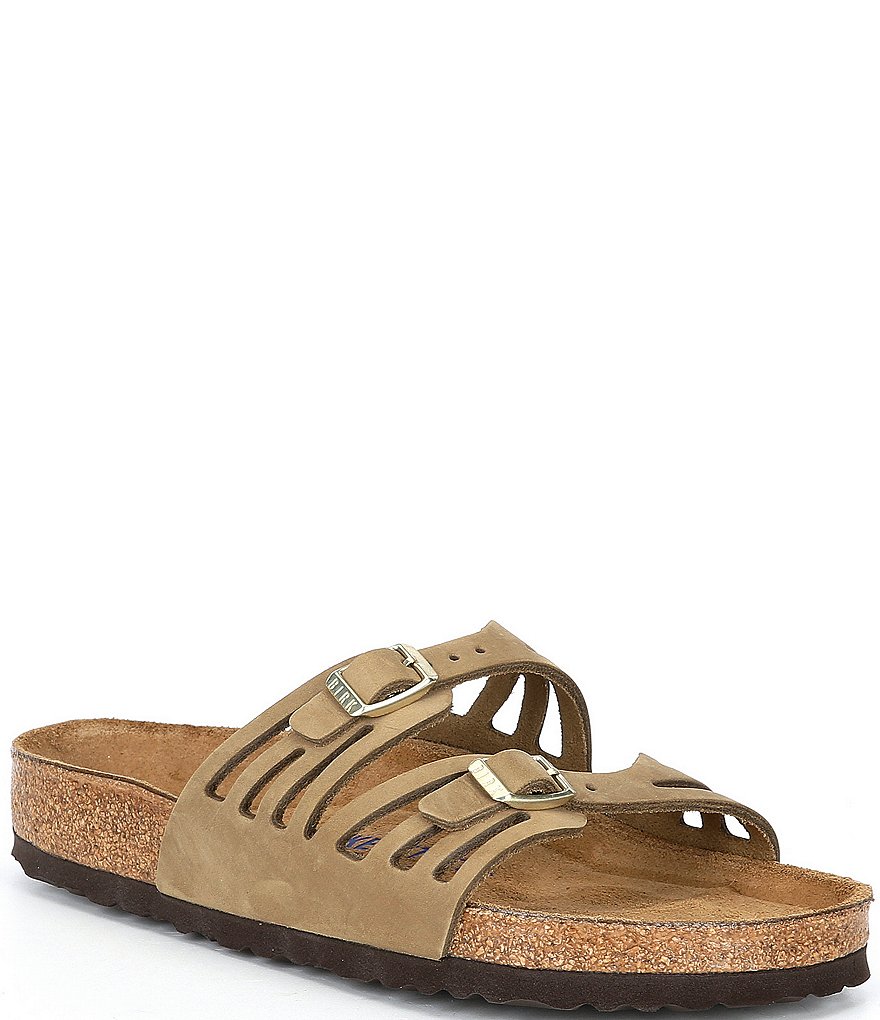 Birkenstock Women's Granada Soft Footbed Nubuck Suede Sandals