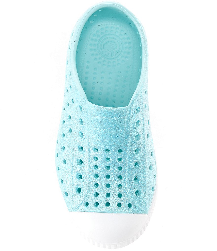 Native Girls' Jefferson Bling Glitter Slip-On Sneakers (Infant)