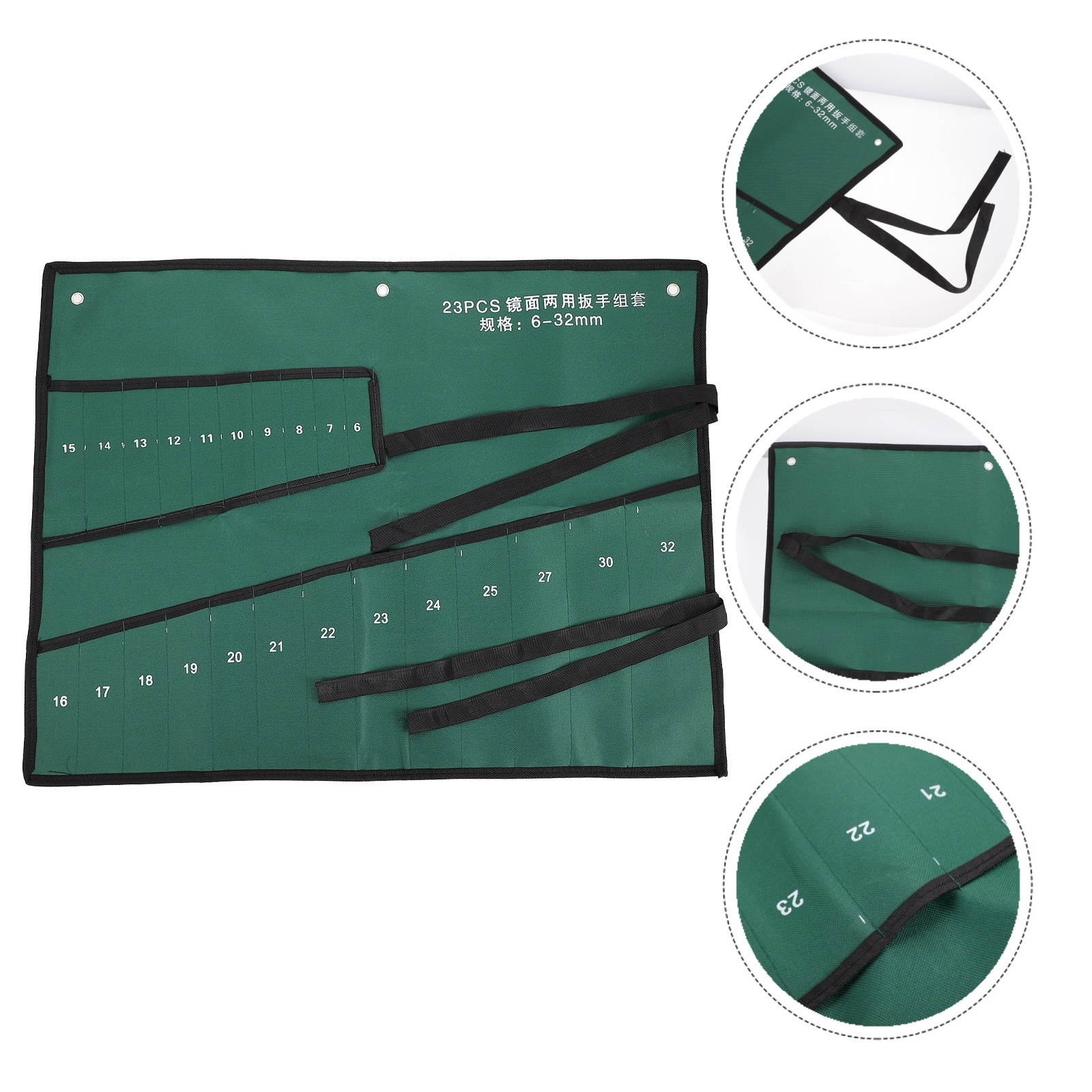 1pc Wrench Storage Bag Strap-on  Multi-function Holder Pouch for Tools Spanner Wrench