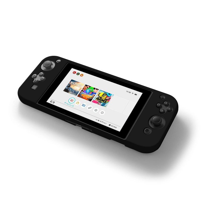 INSTEN Protective Silicone Skin Case Compatible with Nintendo Switch, Black