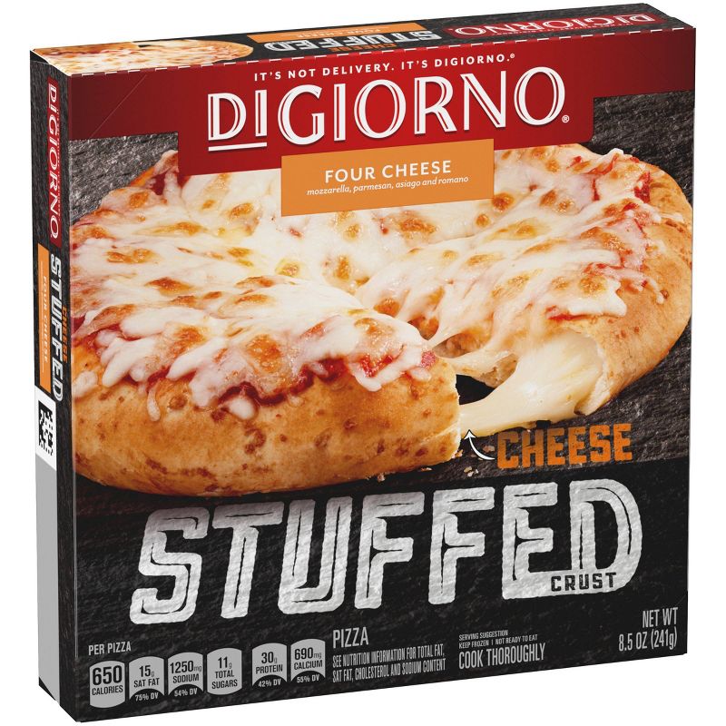 DiGiorno Cheese Stuffed Crust Four Cheese Frozen Pizza - 8.5oz