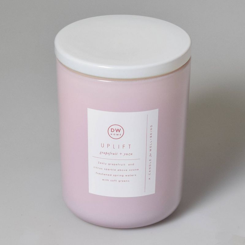 16oz Wellness Spa/Uplift Grapefruit and Yuzu Candle - DW Home