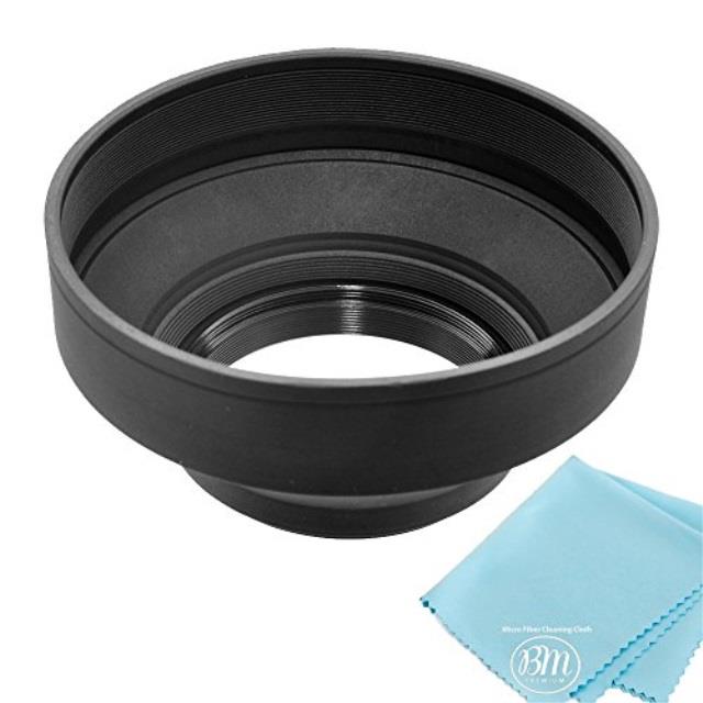 77mm soft lens hood for nikon coolpix p1000 16.7 digital camera