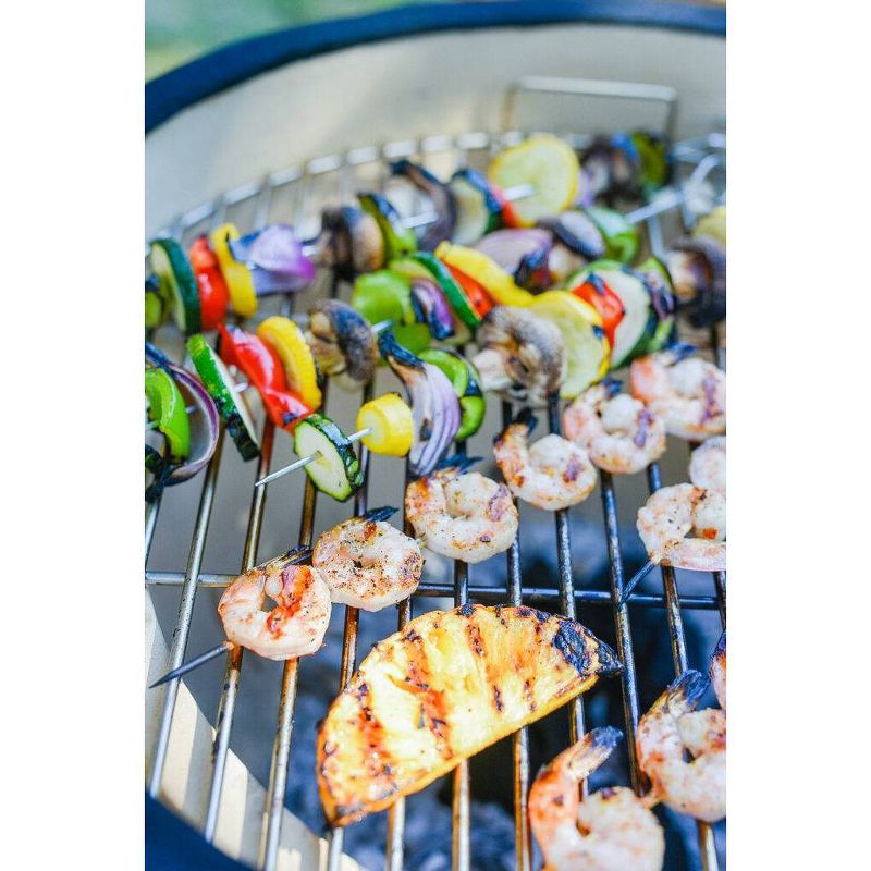 Char-Broil TRU-Infrared Kettleman Charcoal Grill 17302067 - Red